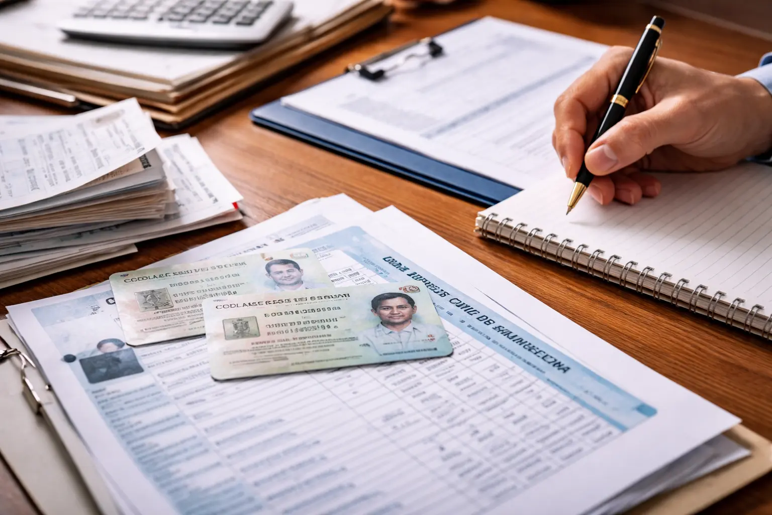 ¿Qué documentos necesito para una audiencia de alimentos?