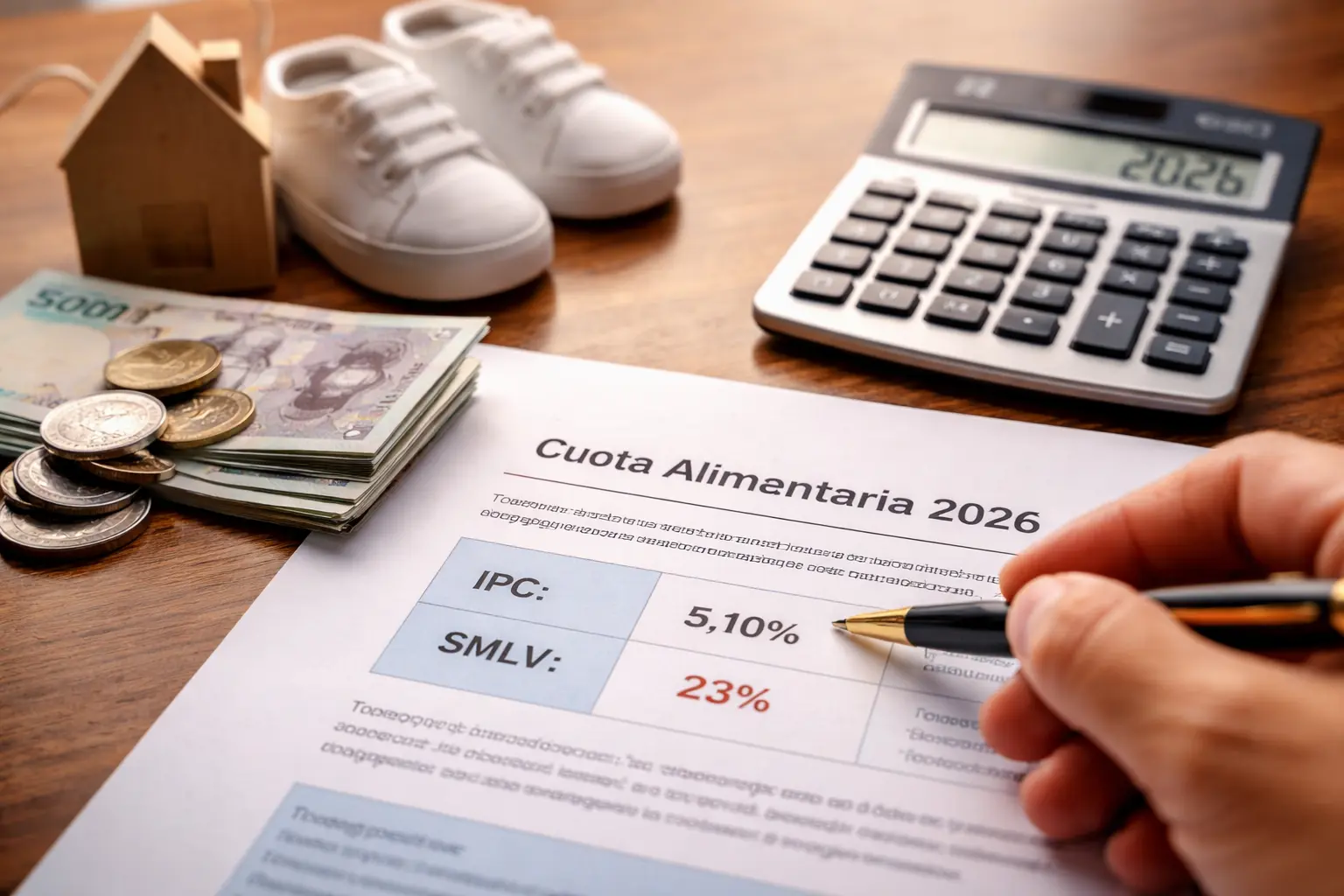 Porcentaje de cuota alimentaria obligatorio según el ICBF en 2026